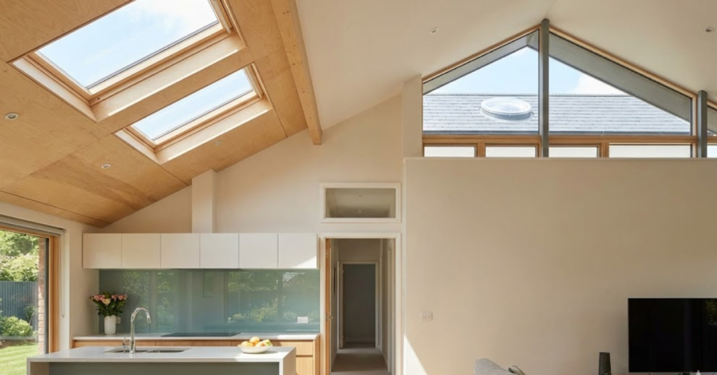 vertical windows home design