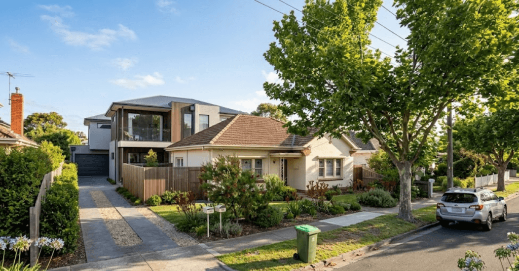 front and rear dual occupancy homes