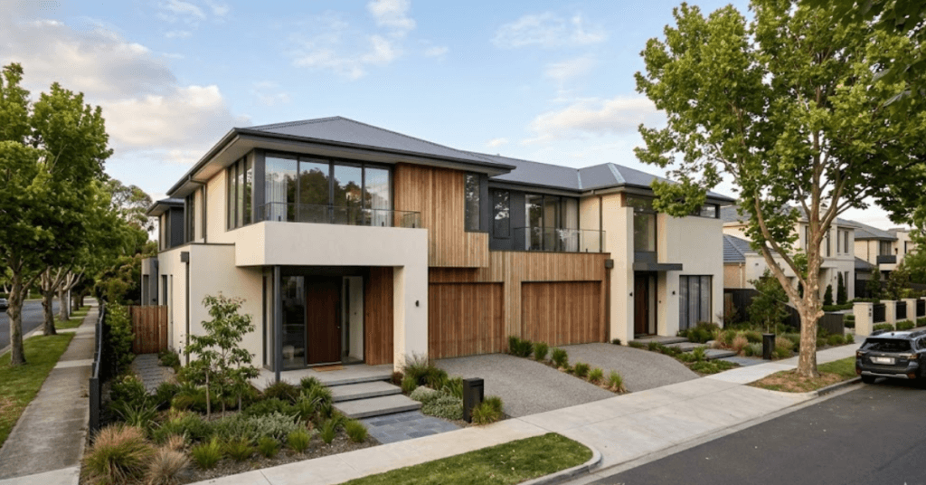 single building and dual living dual occupancy homes